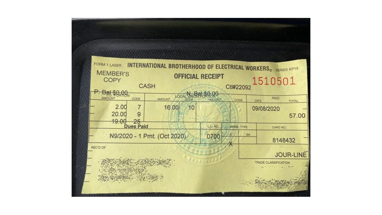 lineman ticket