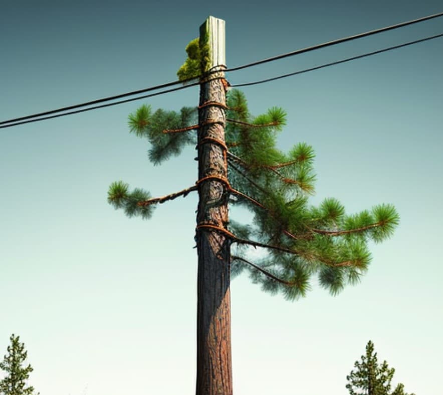 Federal Mandate to Require Tree Branches on New Power Line Poles