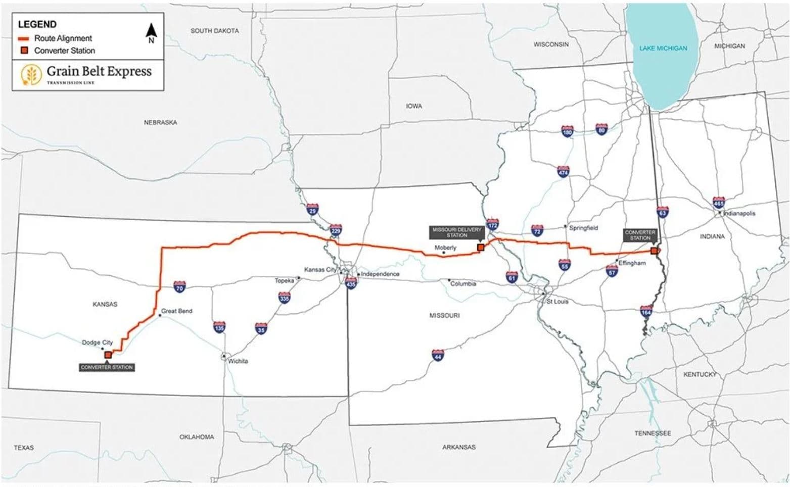 Grain Belt Express Transmission Project