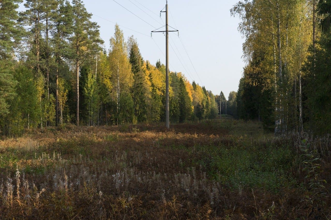 Rural Completed Powerline Project