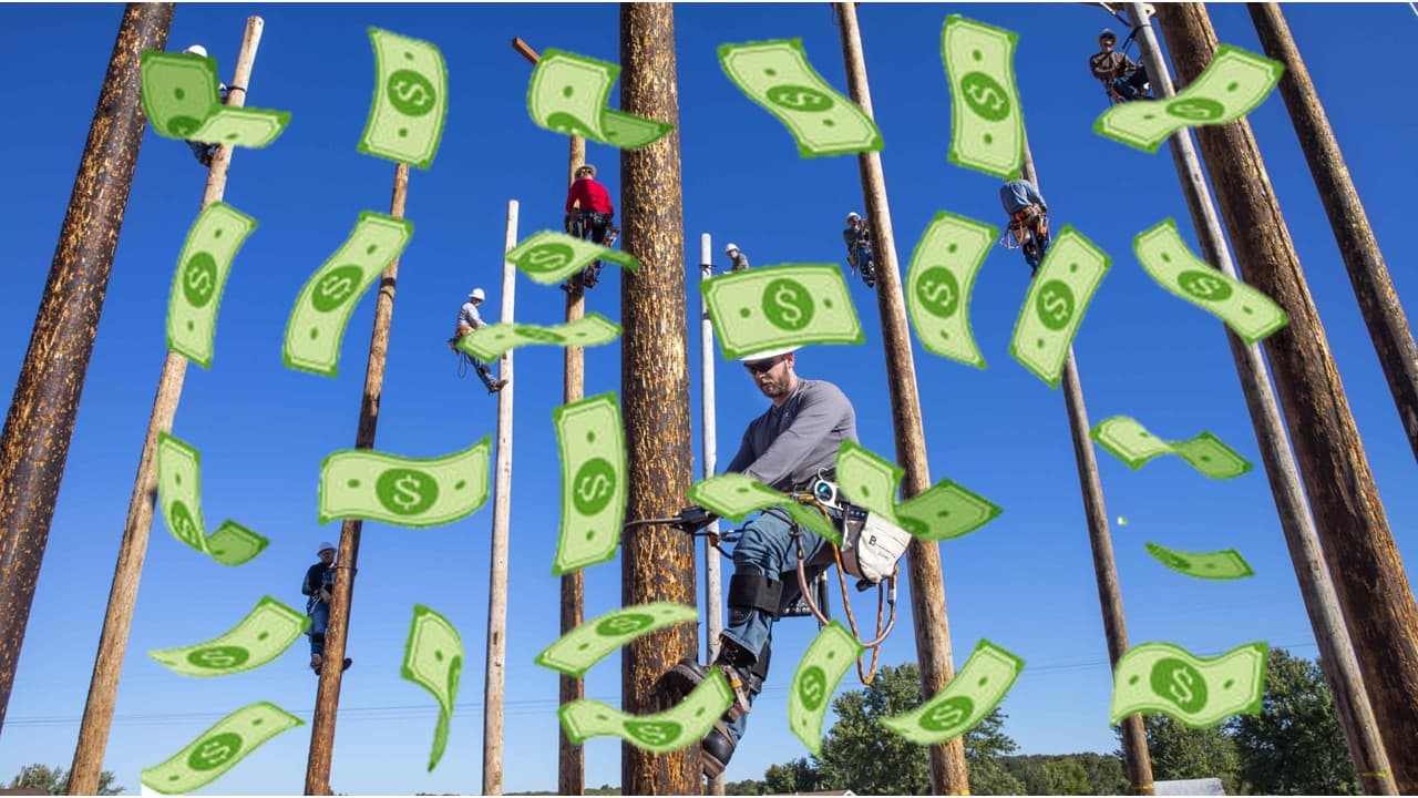 Where to get financial aid for Lineman School