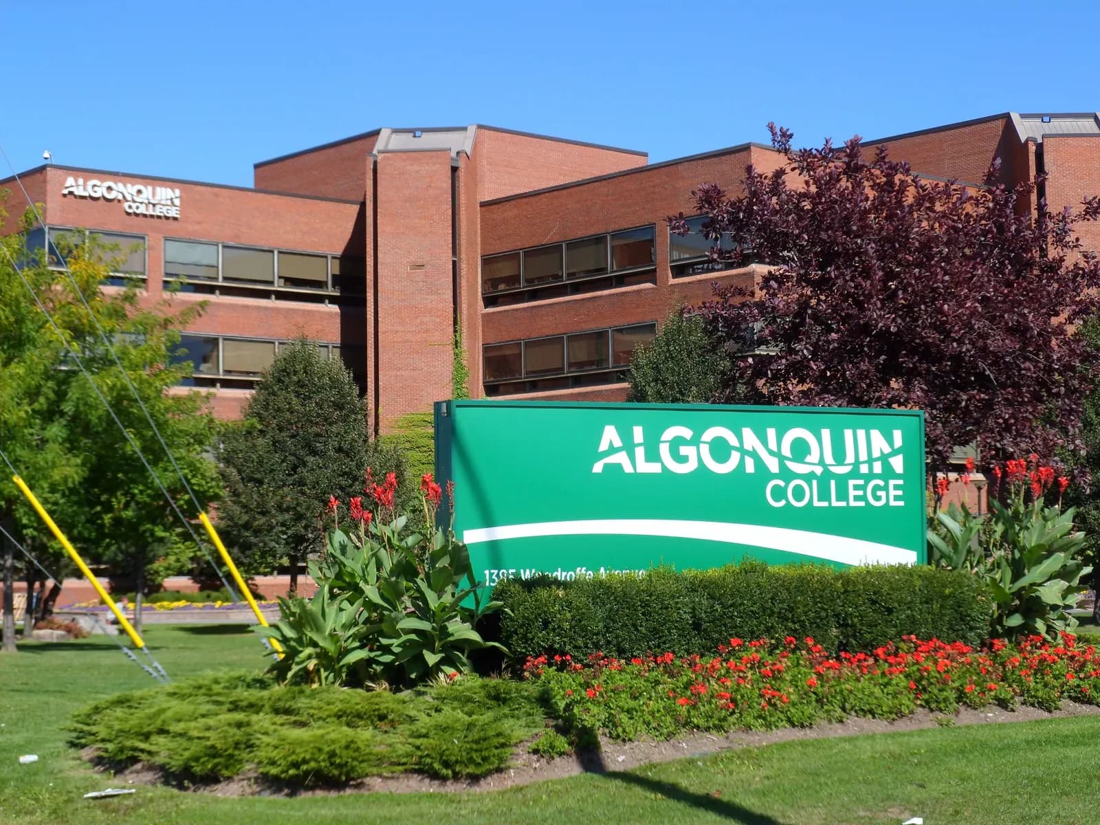 Algonquin College Powerline Technician Program campus and training yard