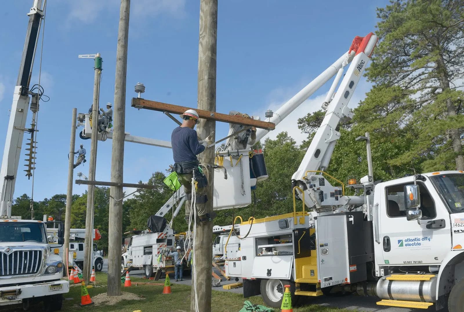 Atlantic City Electric Career Training Program campus and training yard