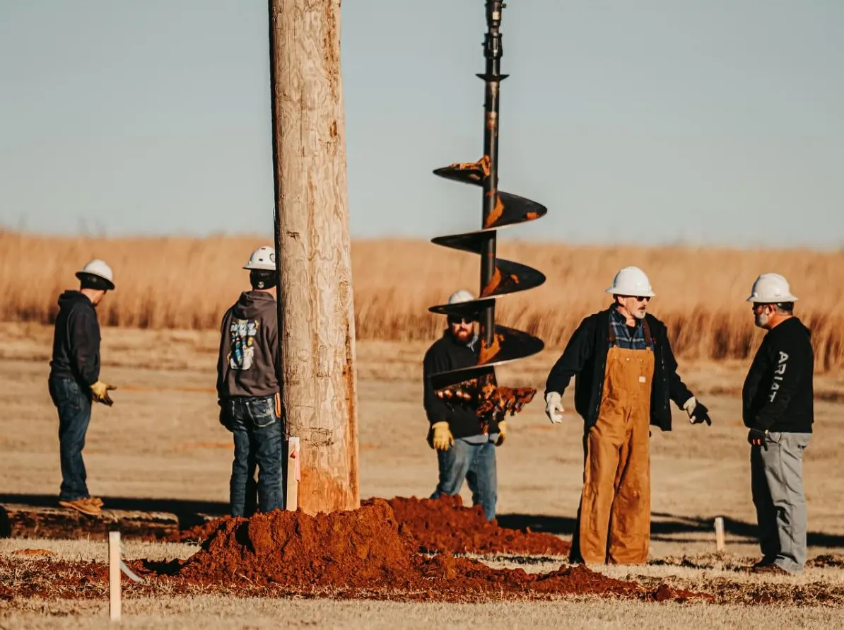 Caddo Kiowa Technology Center Lineman Program campus and training yard