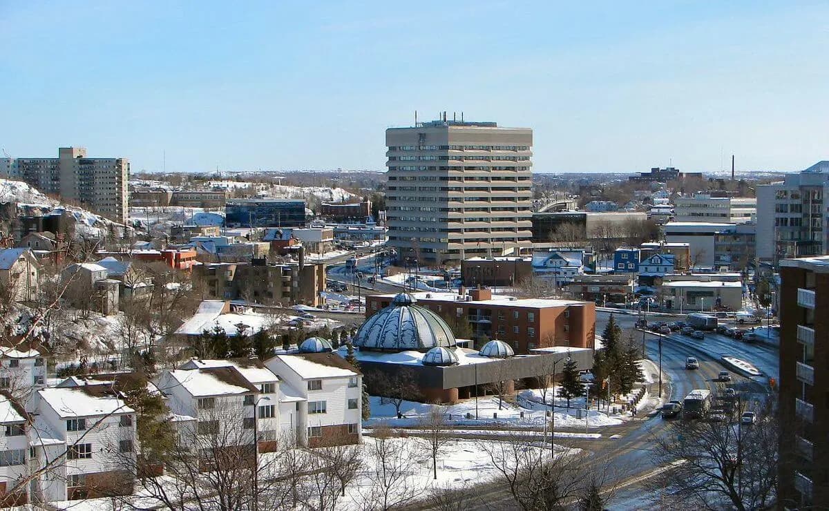 Sudbury area near Cambrian College Powerline Technician Program