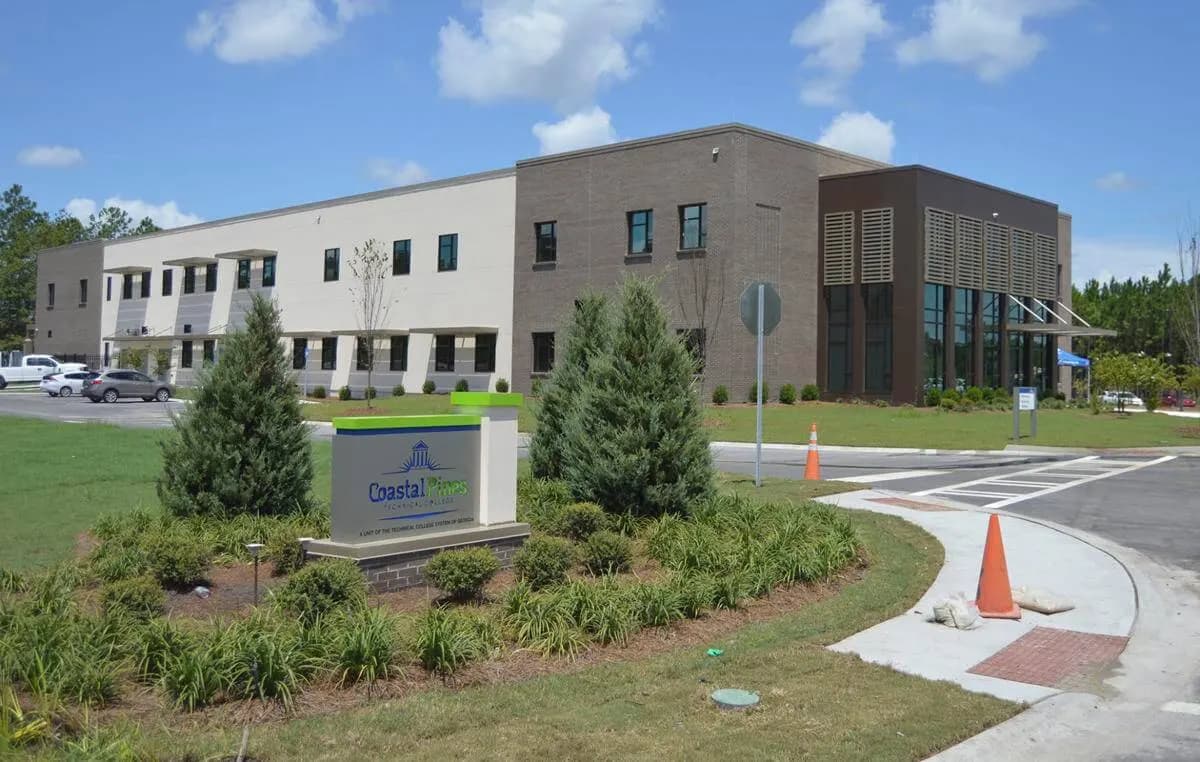 Coastal Pines Technical College Lineman Program campus and training yard