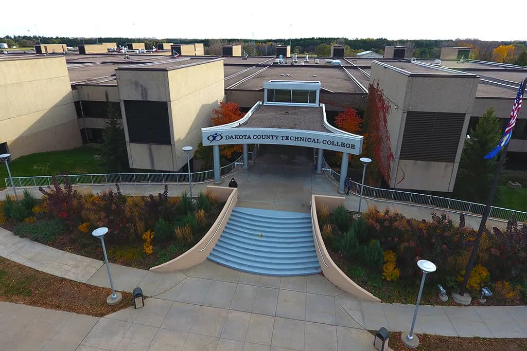 Dakota County Area Technical Institute Lineworker Program campus and training yard