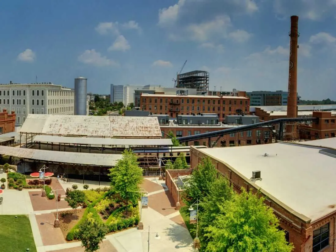 Durham Tech Line Technician Program campus and training yard