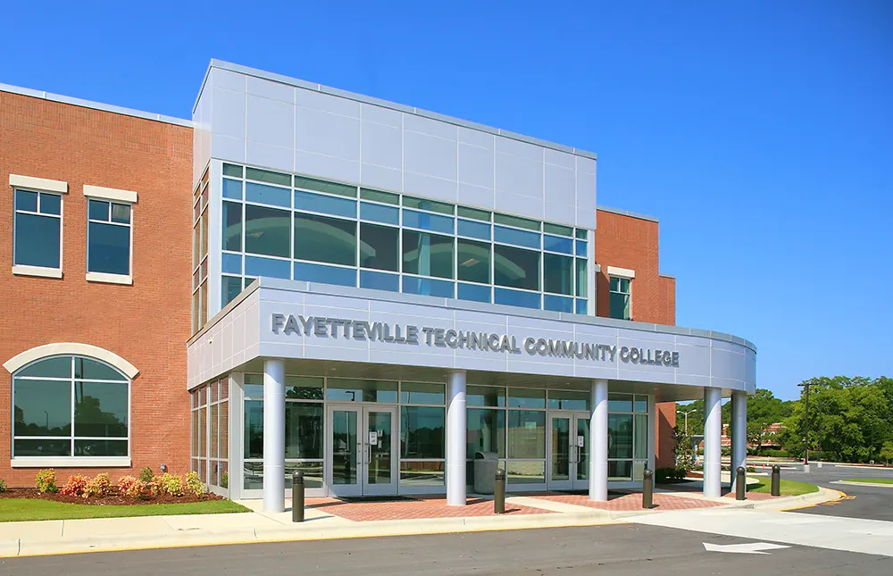 Fayetteville Tech Lineworker Basic Training Course campus and training yard