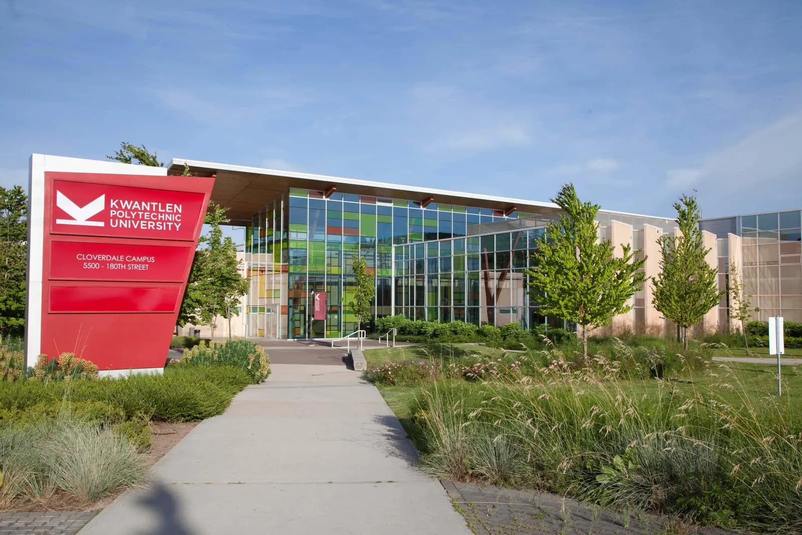 Kwantlen Polytechnic University campus and training yard