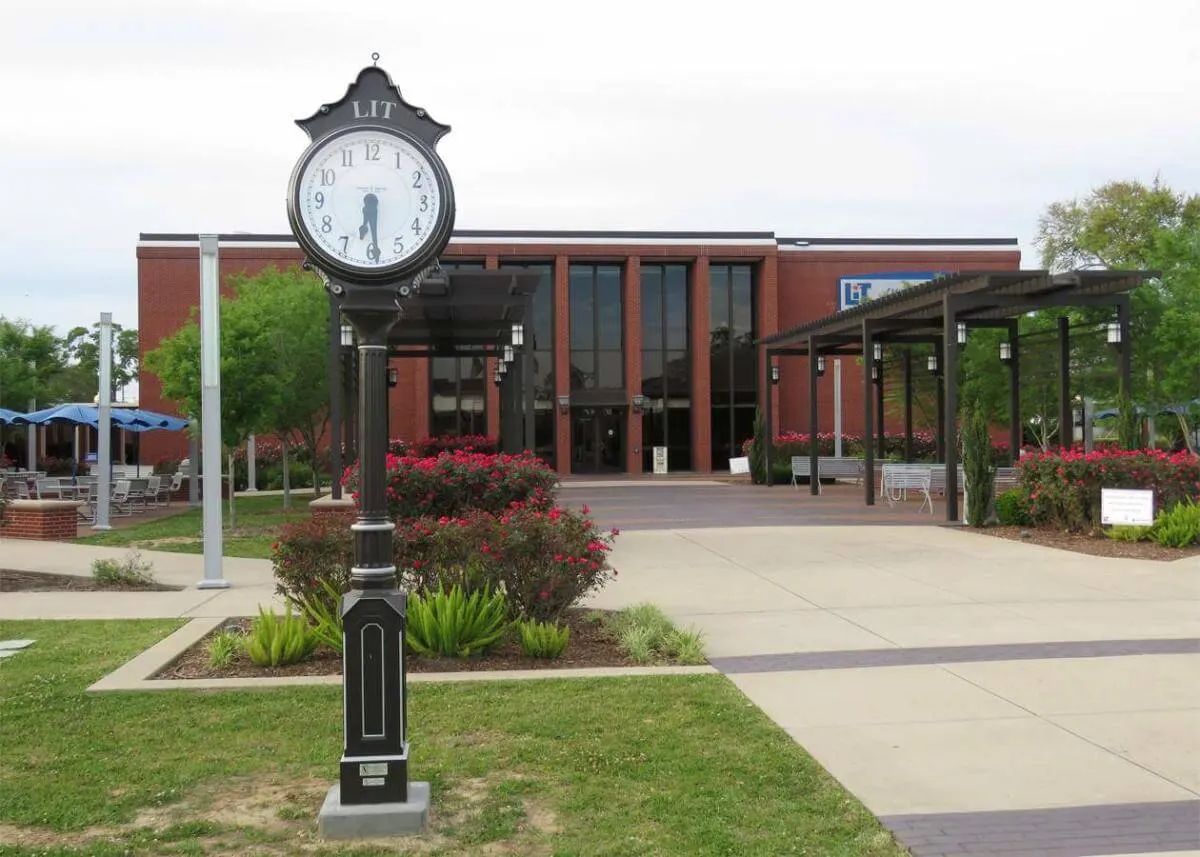 Lamar Institute of Technology Lineman Program campus and training yard