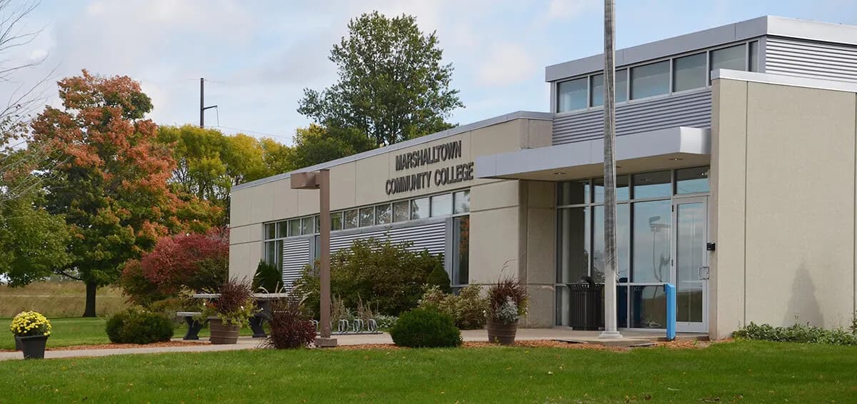 Marshalltown Community College Utility Technician Program campus and training yard