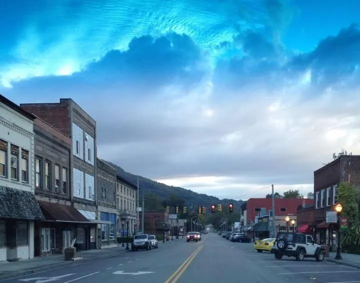 Big Stone Gap area near Mountain Empire Community College Lineworker Program