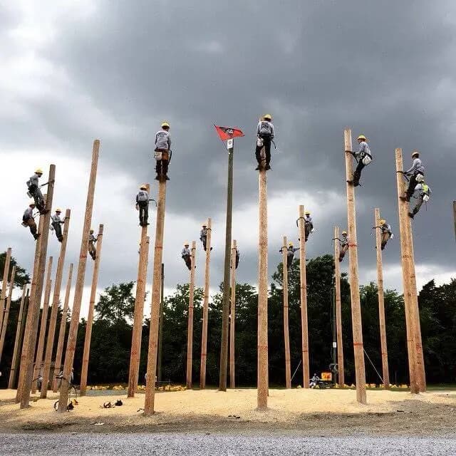 North American Lineman Training Center campus and training yard