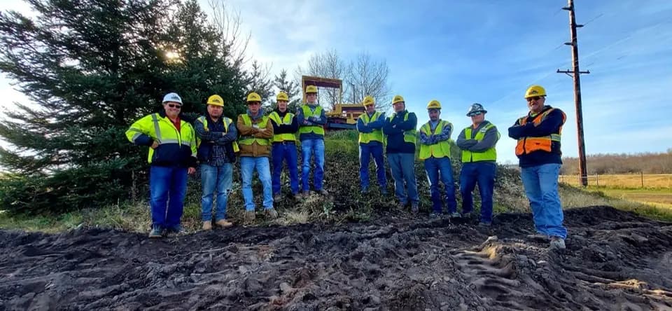 North Country Electrical Line Technician Program campus and training yard