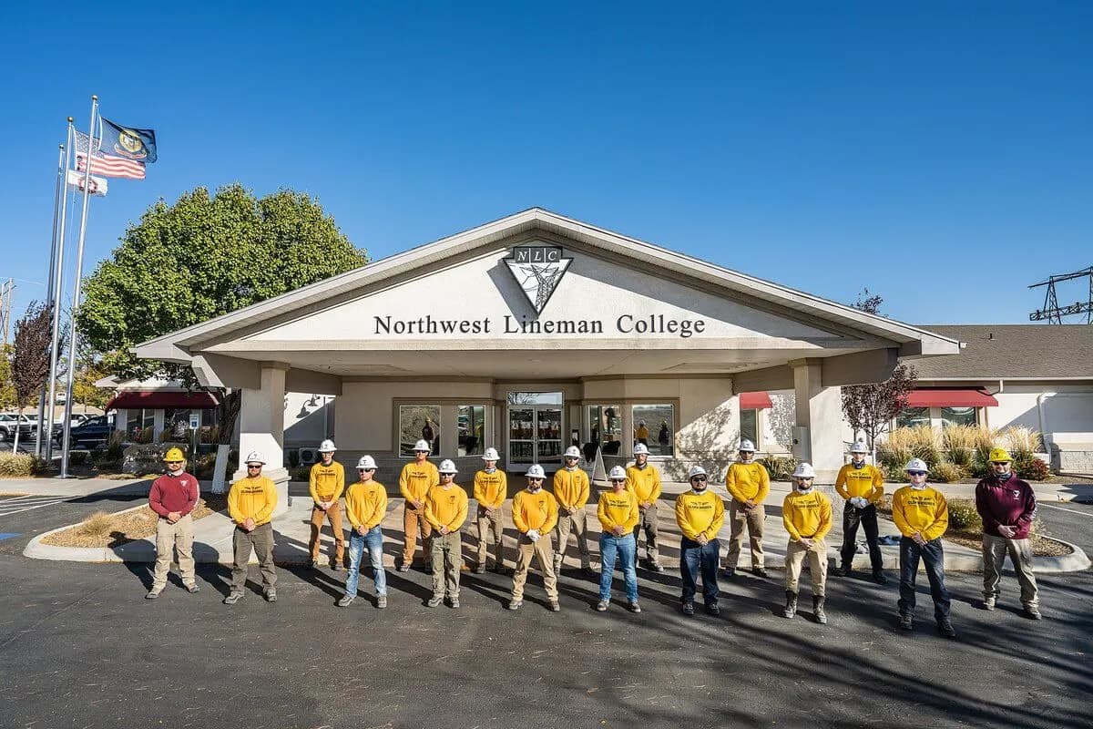 Northwest Lineman College Idaho campus and training yard