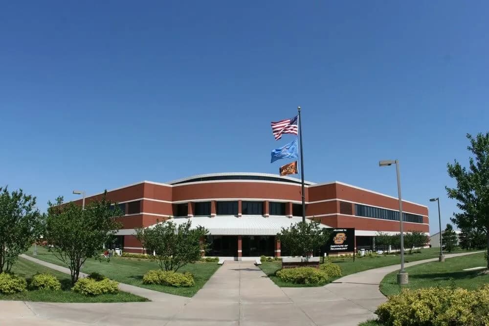 Oklahoma State University Institute of Technology campus and training yard