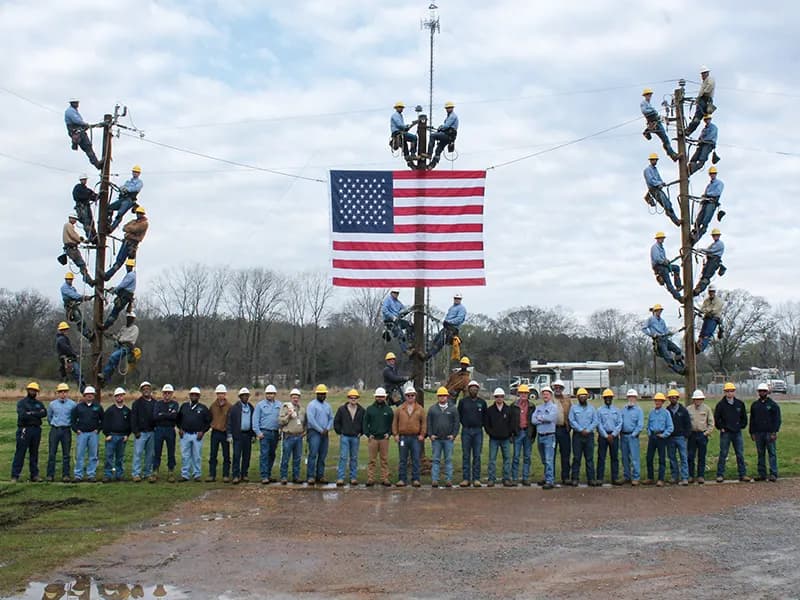Southwest Mississippi Community College Electrical Lineman Program campus and training yard