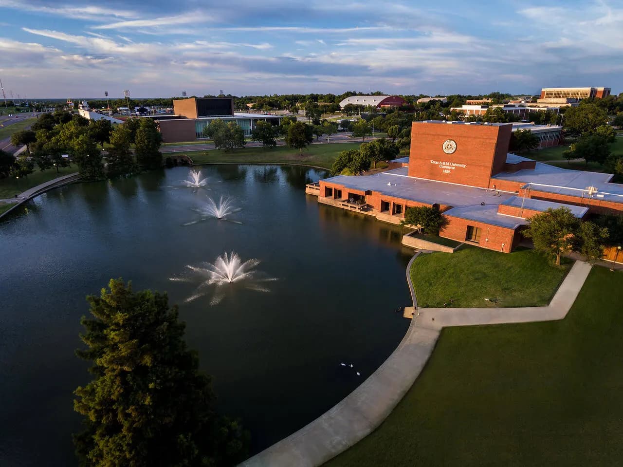 Texas A&M Extension Service Lineman Academy campus and training yard