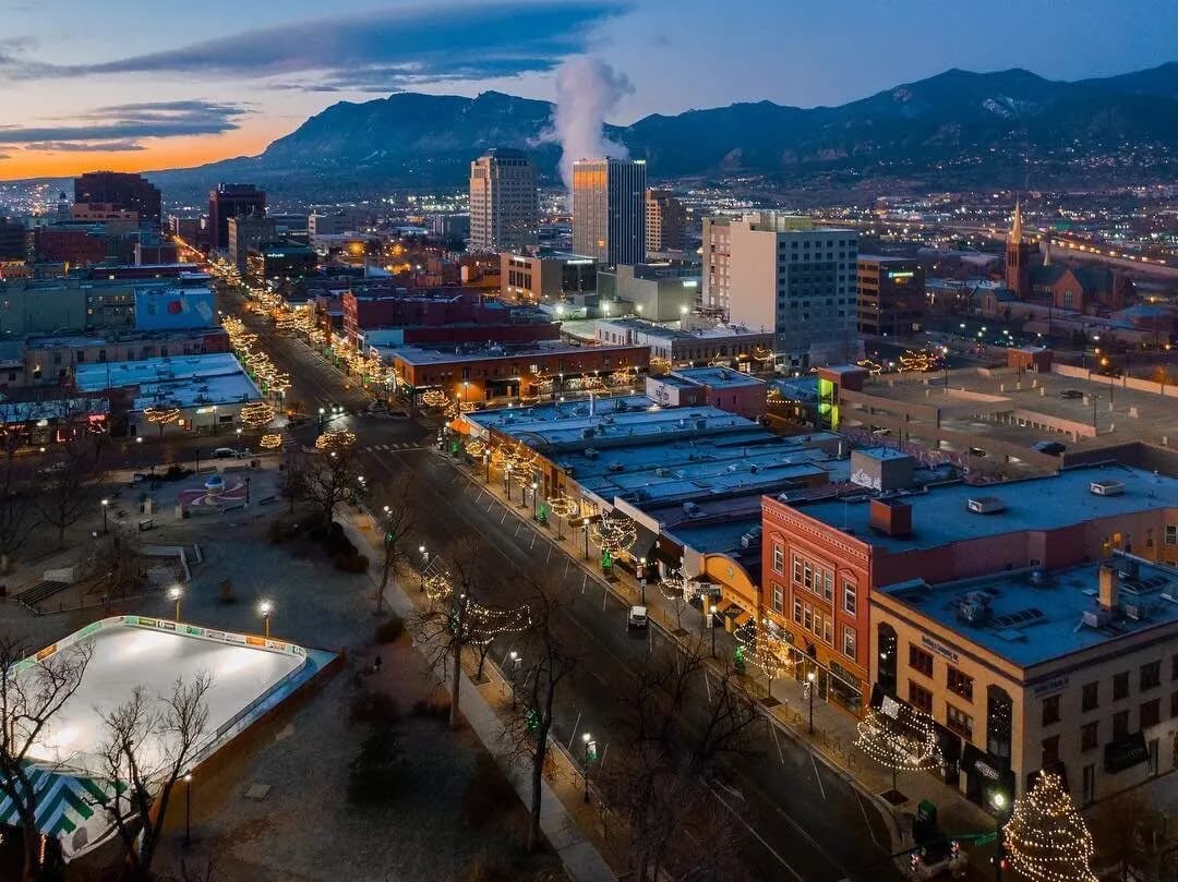Colorado Springs area near Trinidad State Rocky Mountain Lineman School