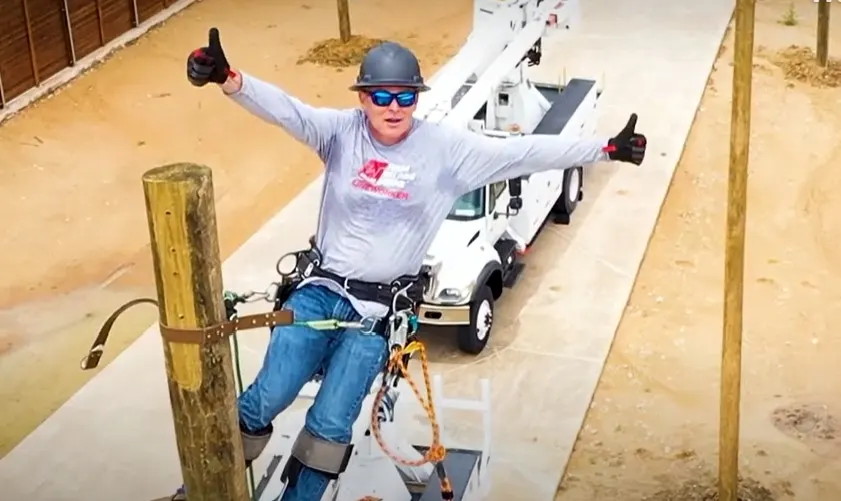 Tulsa Welding School Electrical Lineworker Florida Program campus and training yard
