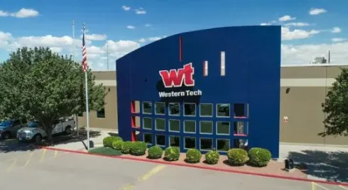 Western Tech Lineworker Program campus and training yard