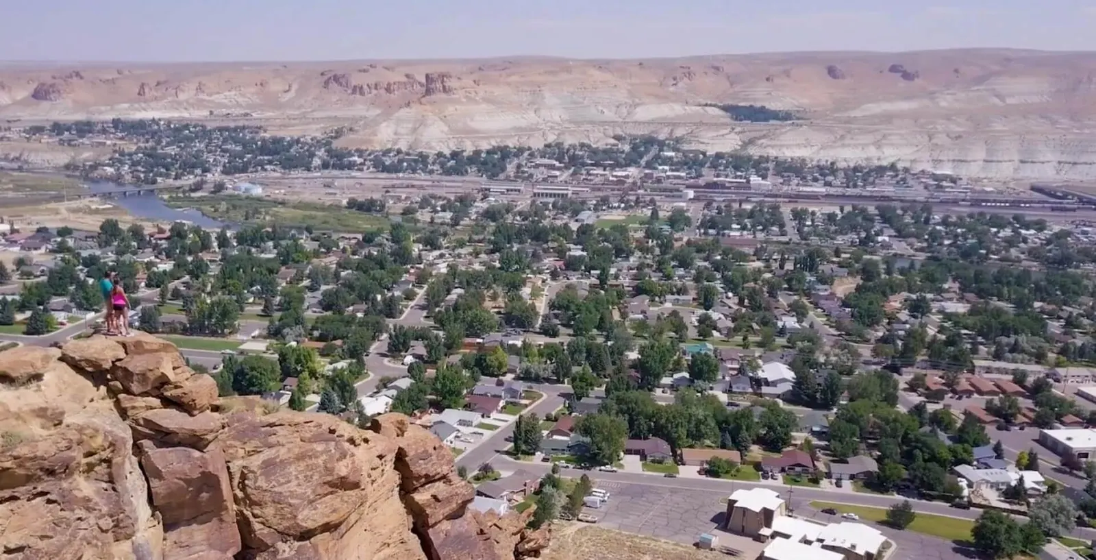 Rock Springs area near Western Wyoming Community College Powerline Technology Program