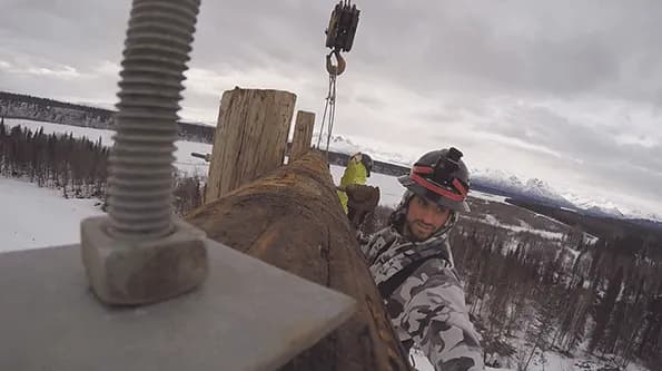 Lineman in Alaska
