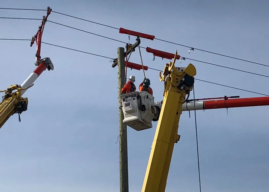 Lineman in British Columbia