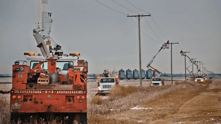 Lineman in Saskatchewan