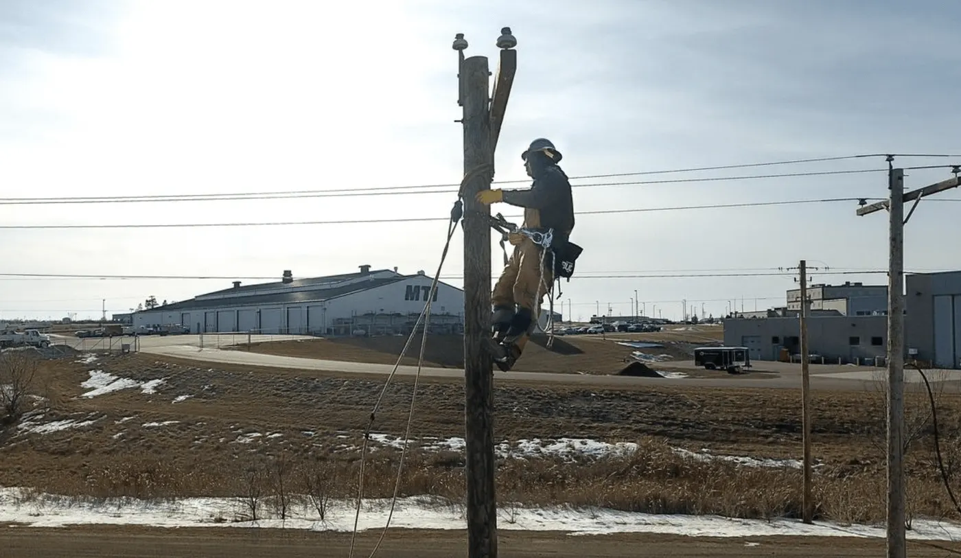 Lineman in South Dakota