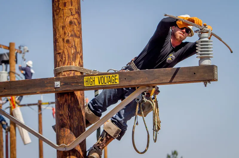 Lineman in Wyoming