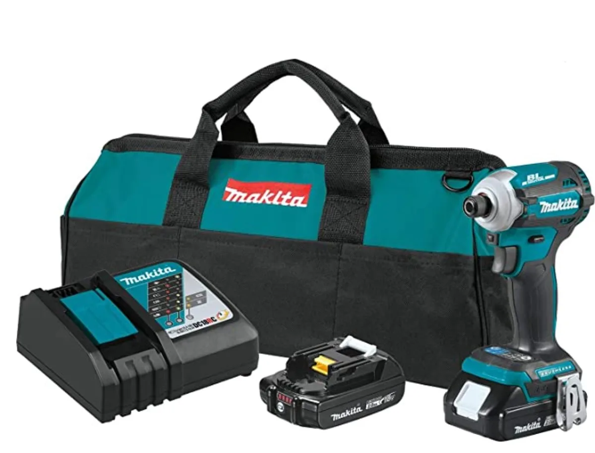Makita Makita XDT16R 18V LXT Lithium-Ion Compact Brushless Cordless Quick-Shift Mode 4-Speed Impact Driver Kit