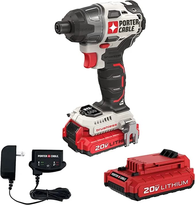PORTER-CABLE PORTER-CABLE 20V MAX* Impact Driver Kit
