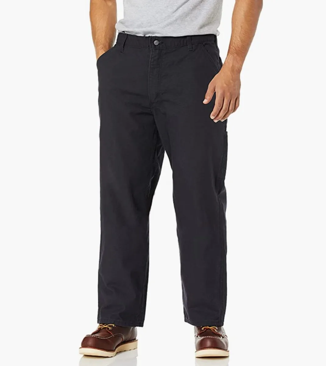 Carhartt Carhartt Mens Flame Resistant Washed Duck Work Dungaree