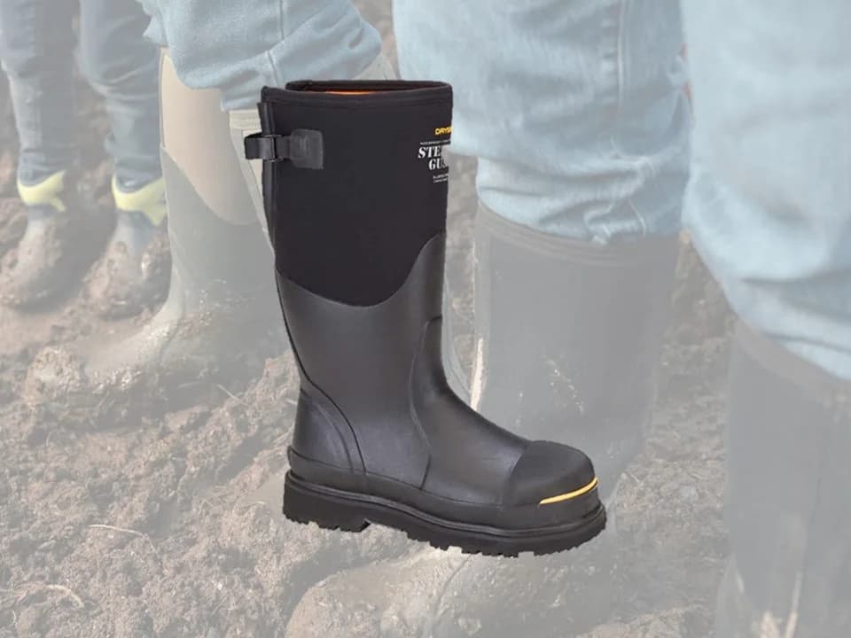 Dryshod Dryshod Mens Max Waterproof Steel Toe Work Safety Shoes