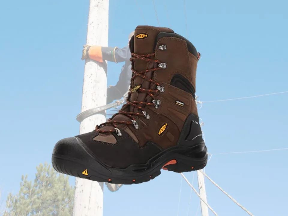KEEN KEEN Utility Mens Pittsburgh Steel Toe Non Slip Waterproof