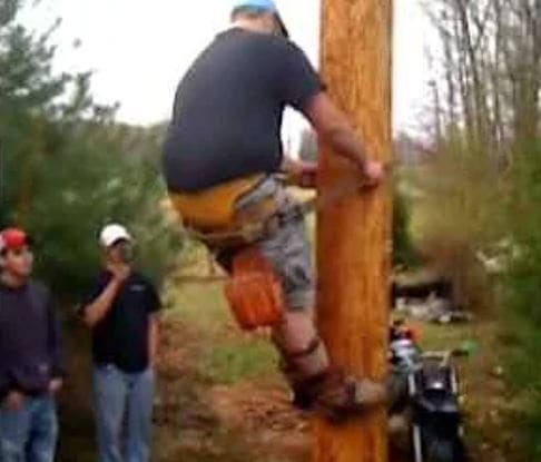 large utility lineman