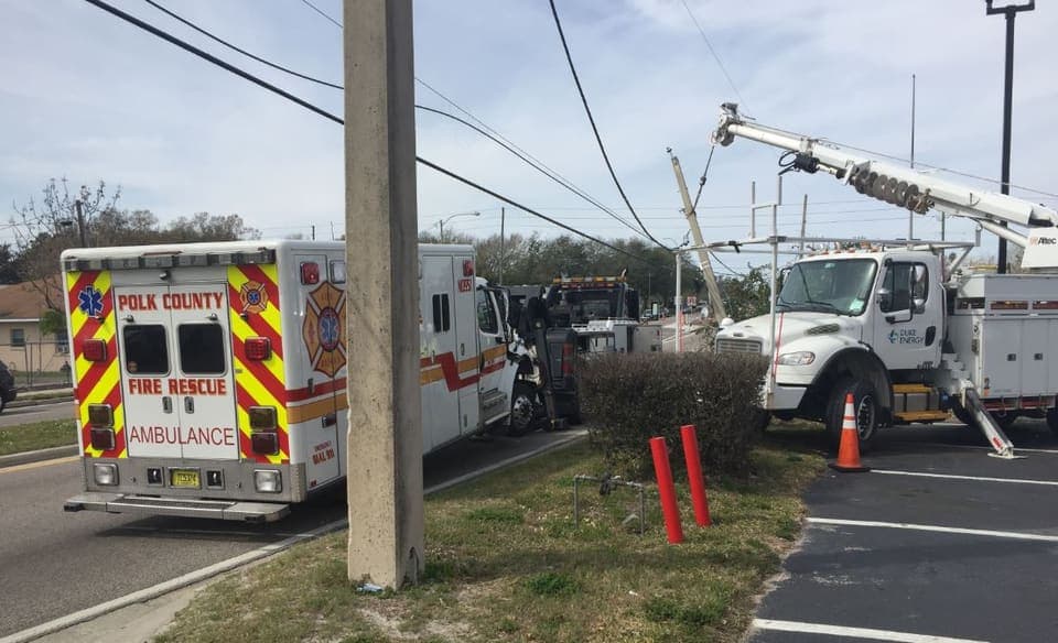 Dangerous lineman job