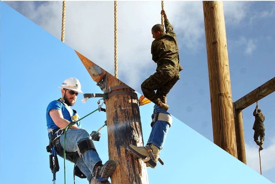 former military lineman