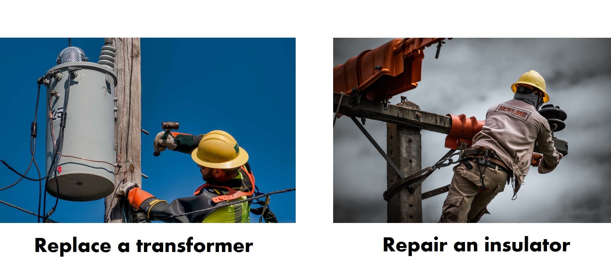 common lineman tasks